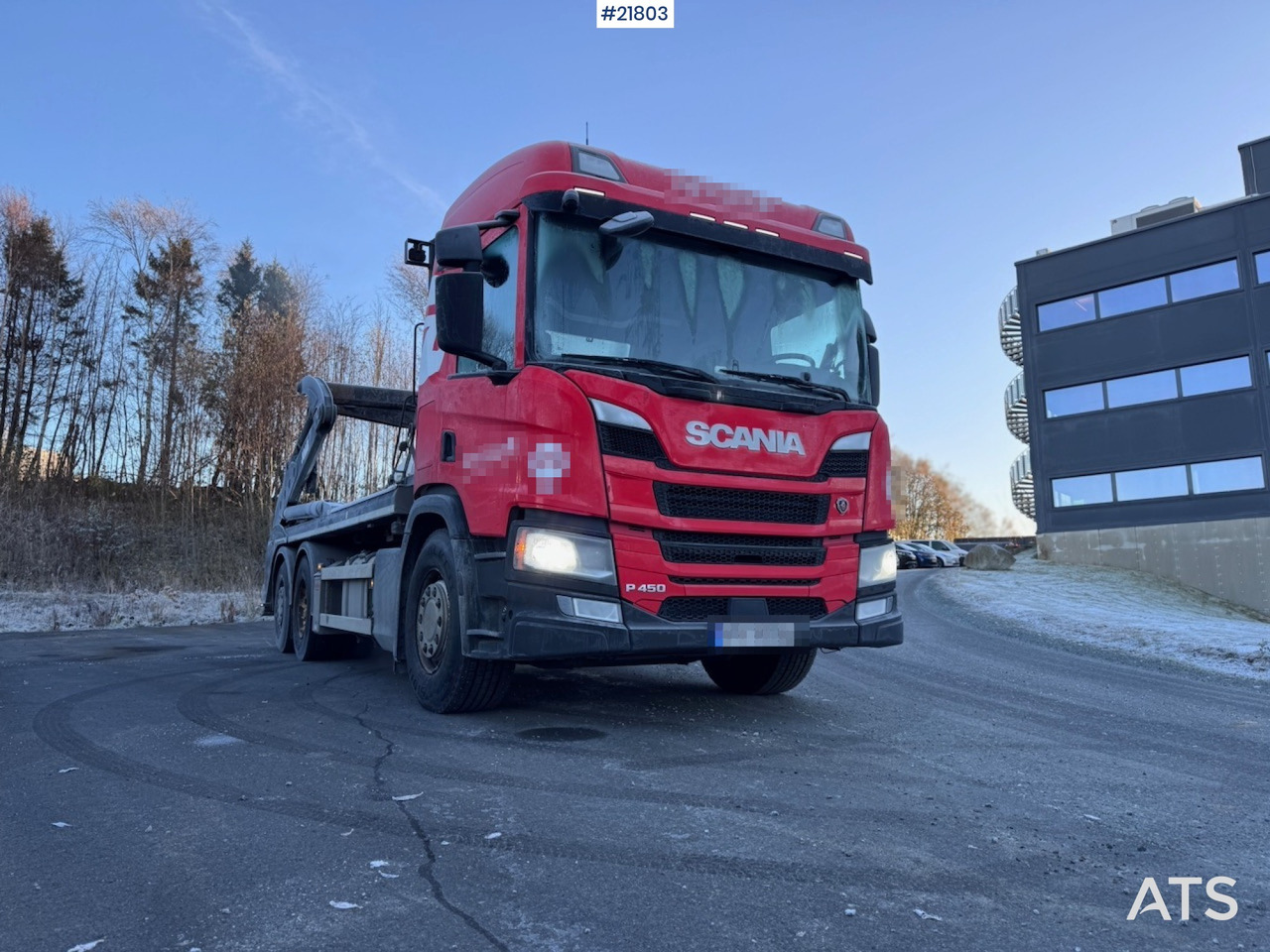 Scania P450 6x2 liftdumper med kun 282 000 km - Skip loader truck: picture 5 Scania P450 6x2 liftdumper med kun 282 000 km - Skip loader truck: picture 5