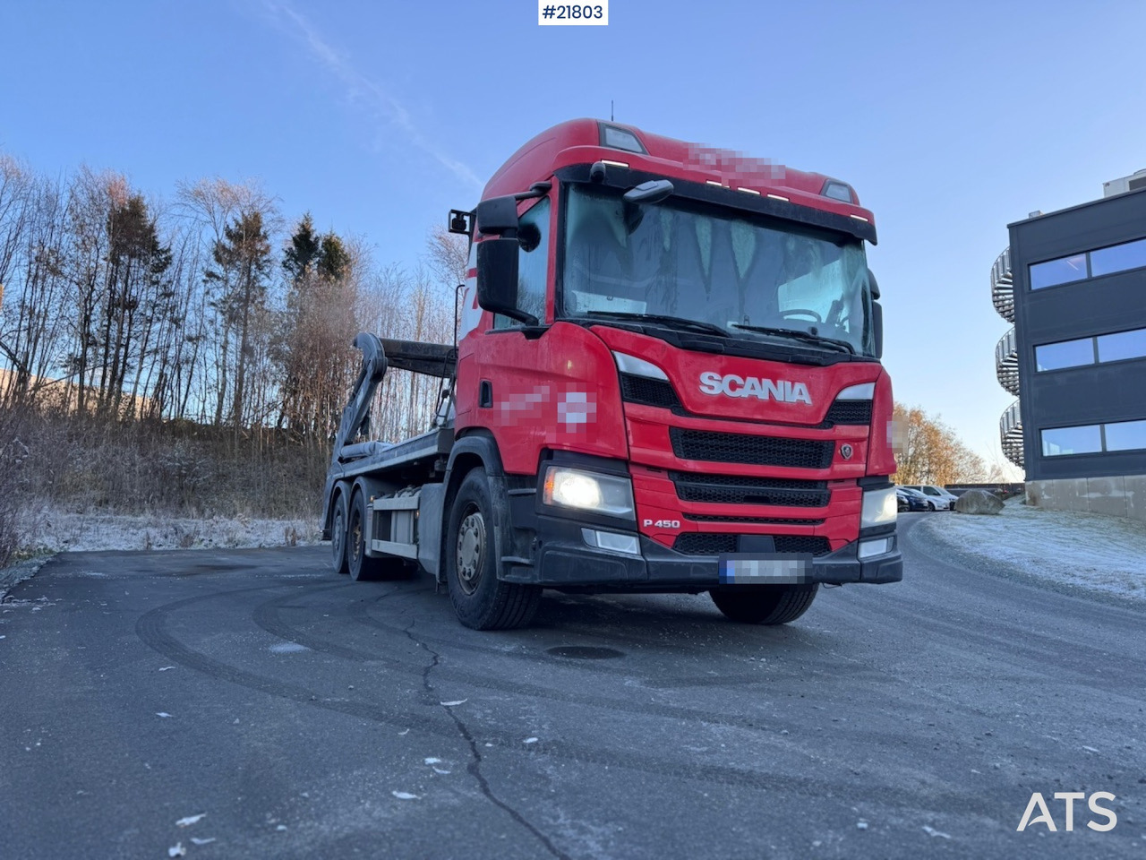 Scania P450 6x2 liftdumper med kun 282 000 km - Skip loader truck: picture 4 Scania P450 6x2 liftdumper med kun 282 000 km - Skip loader truck: picture 4