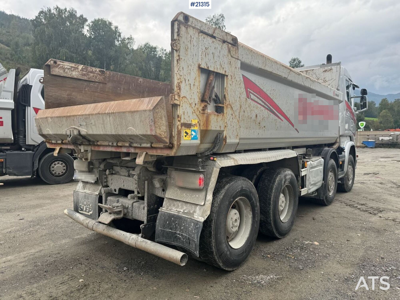 Scania R580 - Tipper: picture 4 Scania R580 - Tipper: picture 4