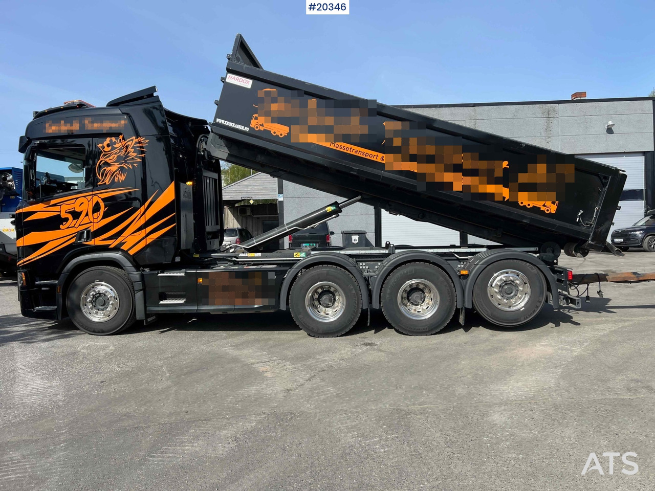 Scania R590 - Hook lift truck: picture 3 Scania R590 - Hook lift truck: picture 3