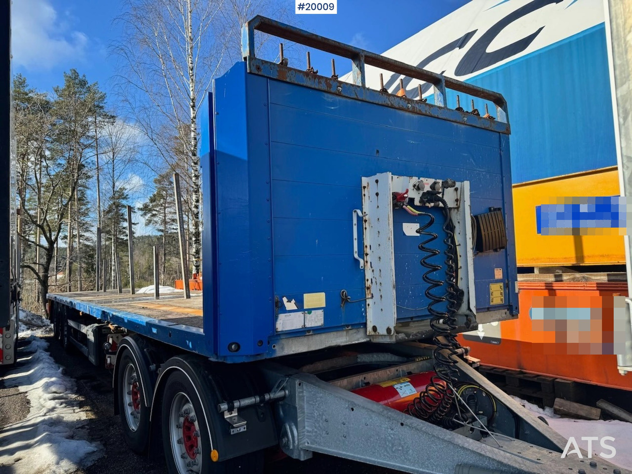 Schmitz Rettsemi - Dropside/ Flatbed semi-trailer: picture 1 Schmitz Rettsemi - Dropside/ Flatbed semi-trailer: picture 1