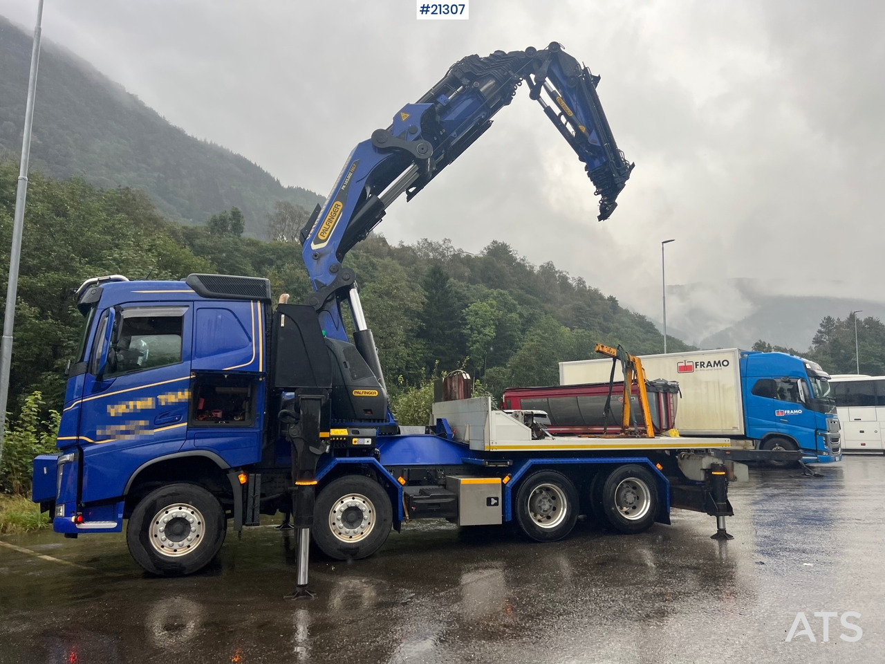 Volvo FH 8x4 kranbil - Crane truck: picture 2 Volvo FH 8x4 kranbil - Crane truck: picture 2