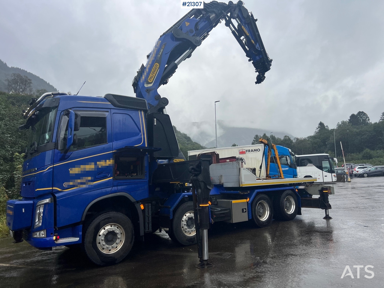 Volvo FH 8x4 kranbil - Crane truck: picture 5 Volvo FH 8x4 kranbil - Crane truck: picture 5