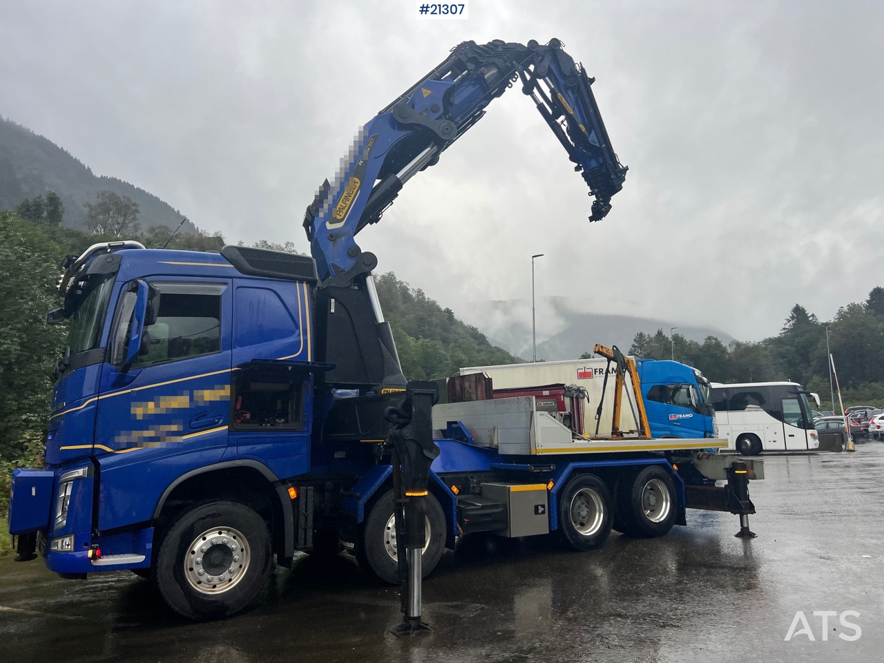 Volvo FH 8x4 kranbil - Crane truck: picture 4 Volvo FH 8x4 kranbil - Crane truck: picture 4