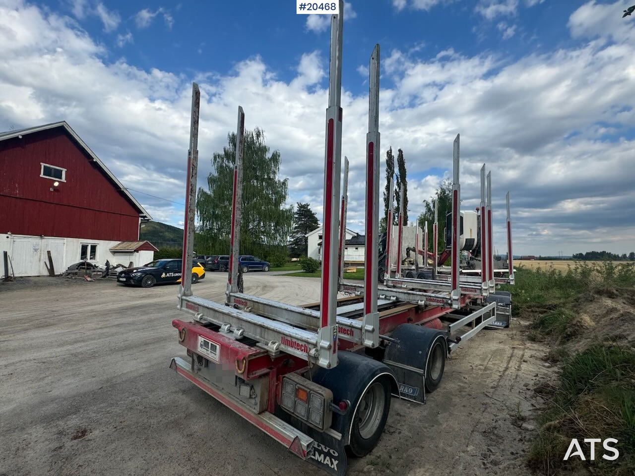 Timber truck Volvo FH750: picture 43