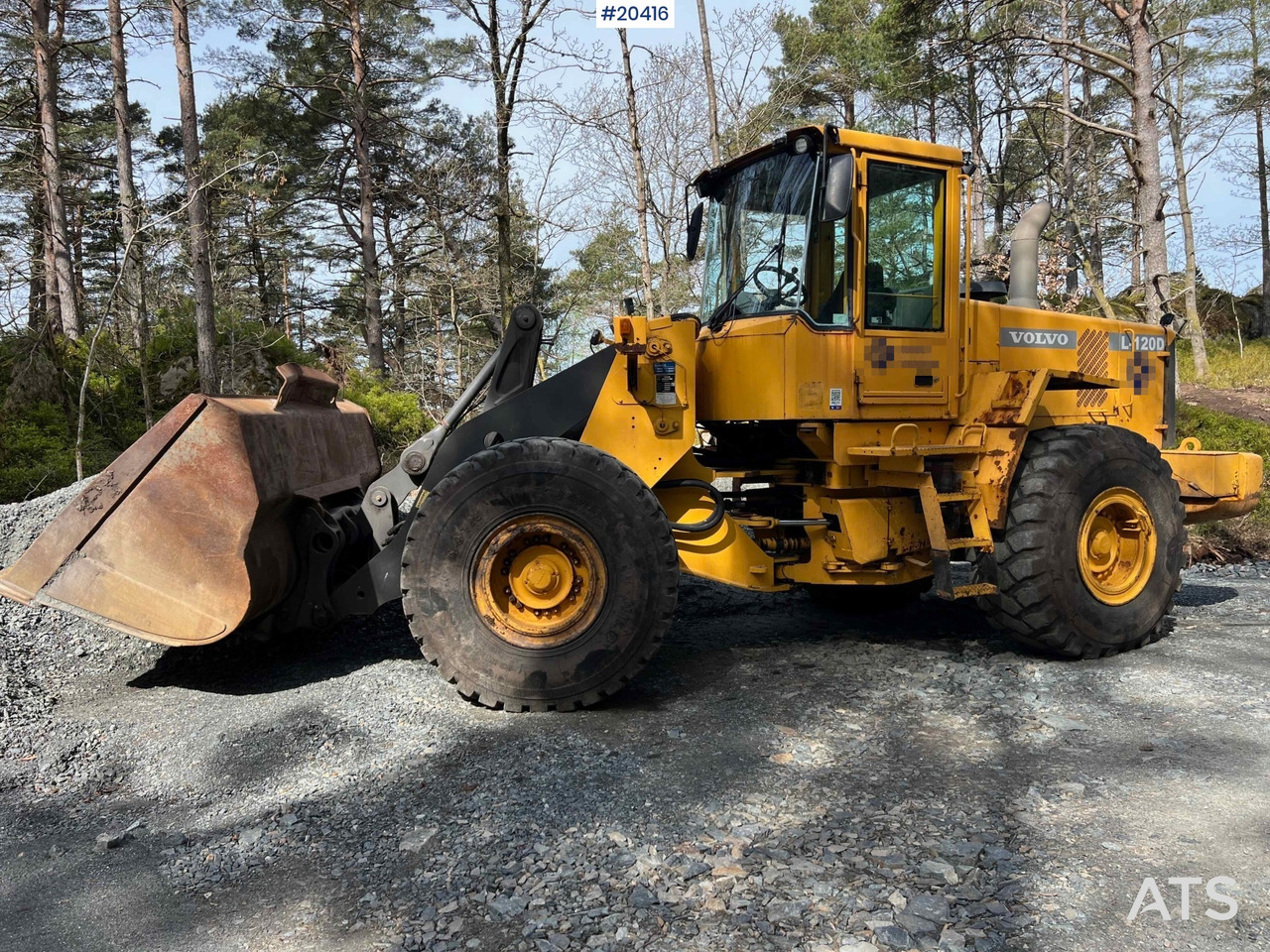 Volvo L120D - Wheel loader: picture 4 Volvo L120D - Wheel loader: picture 4