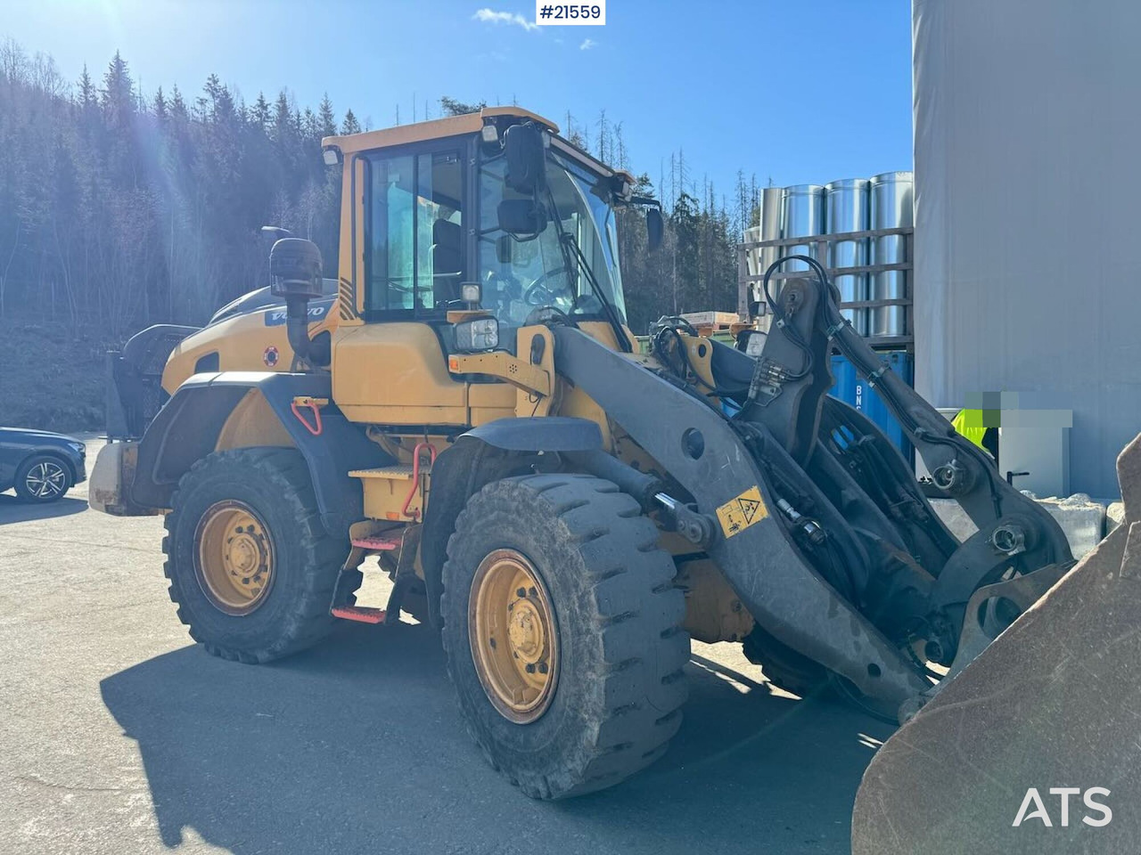 Volvo L60H - Wheel loader: picture 3 Volvo L60H - Wheel loader: picture 3