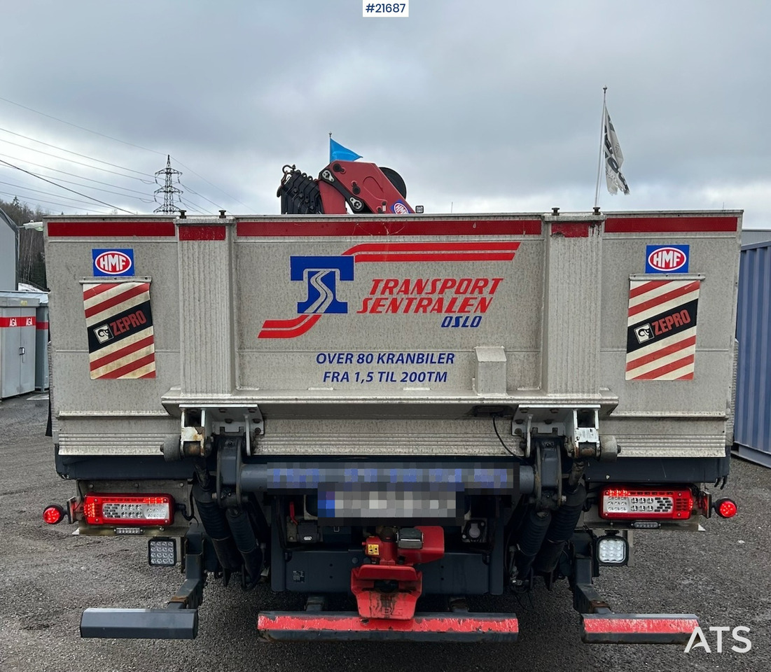 Crane truck Volvo Volvo FM450 Kranbil m/ 21 t/m HMF kran og Løftelem. 194 000 km!: picture 17