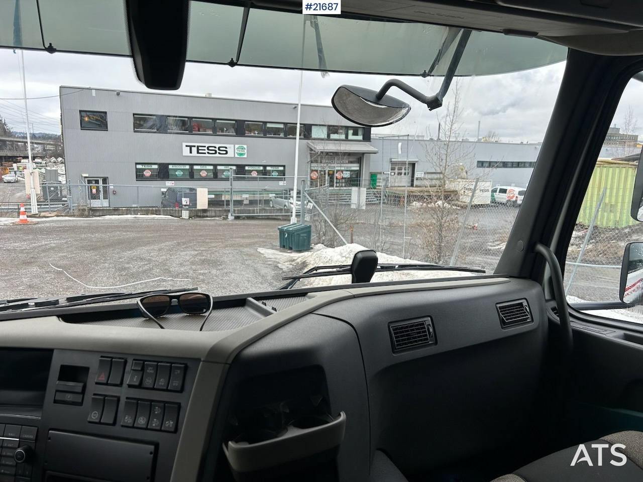 Crane truck Volvo Volvo FM450 Kranbil m/ 21 t/m HMF kran og Løftelem. 194 000 km!: picture 25