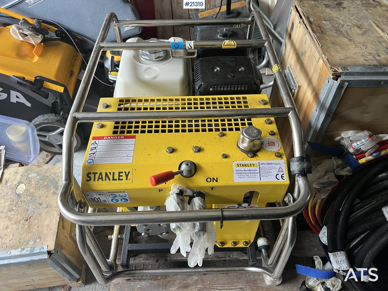 Sp400 Hydraulisk splitter - Construction equipment: picture 4 Sp400 Hydraulisk splitter - Construction equipment: picture 4