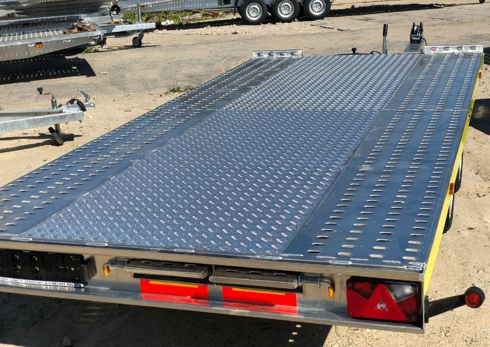 New Autotransporter trailer Boro NOWA LAWETA Merkury ALUMINIOWY 4,5m!: picture 10 New Autotransporter trailer Boro NOWA LAWETA Merkury ALUMINIOWY 4,5m!: picture 10