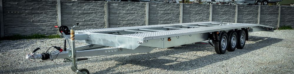 Boro nowa LAWETA Indiana, bardzo solidna 8,50m! - Autotransporter trailer: picture 2 Boro nowa LAWETA Indiana, bardzo solidna 8,50m! - Autotransporter trailer: picture 2