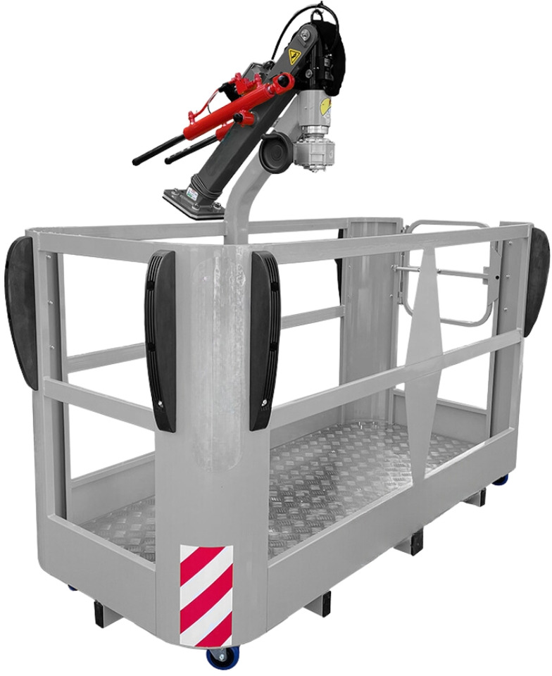 Rotating Iron Man Basket CPGR-4H-F - Attachment for Loader crane: picture 1 Rotating Iron Man Basket CPGR-4H-F - Attachment for Loader crane: picture 1