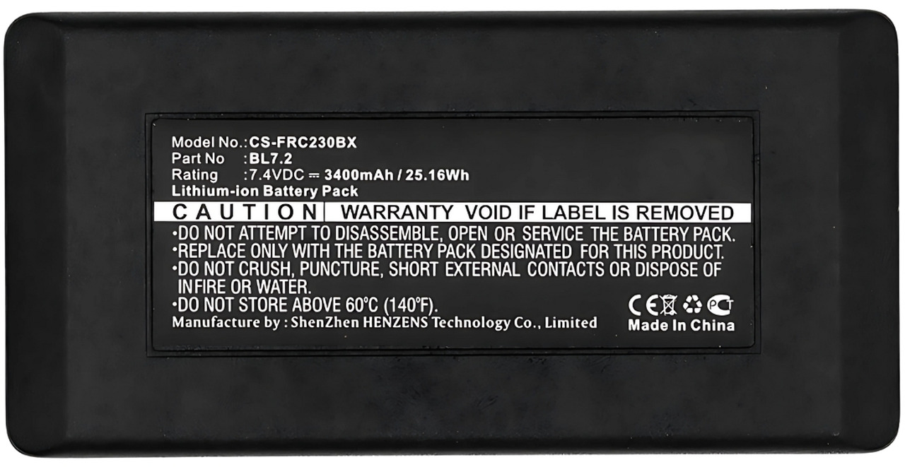 Compatible Falard battery BL7.2 - Battery for Loader crane: picture 4 Compatible Falard battery BL7.2 - Battery for Loader crane: picture 4