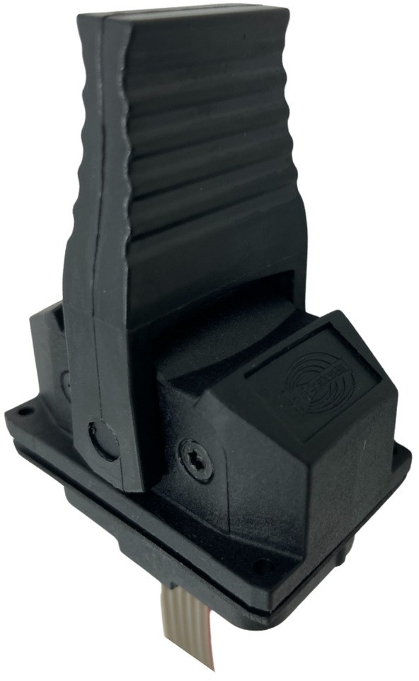 Lineal black lever HBC Linus 6 - Electrical system for Loader crane: picture 1 Lineal black lever HBC Linus 6 - Electrical system for Loader crane: picture 1