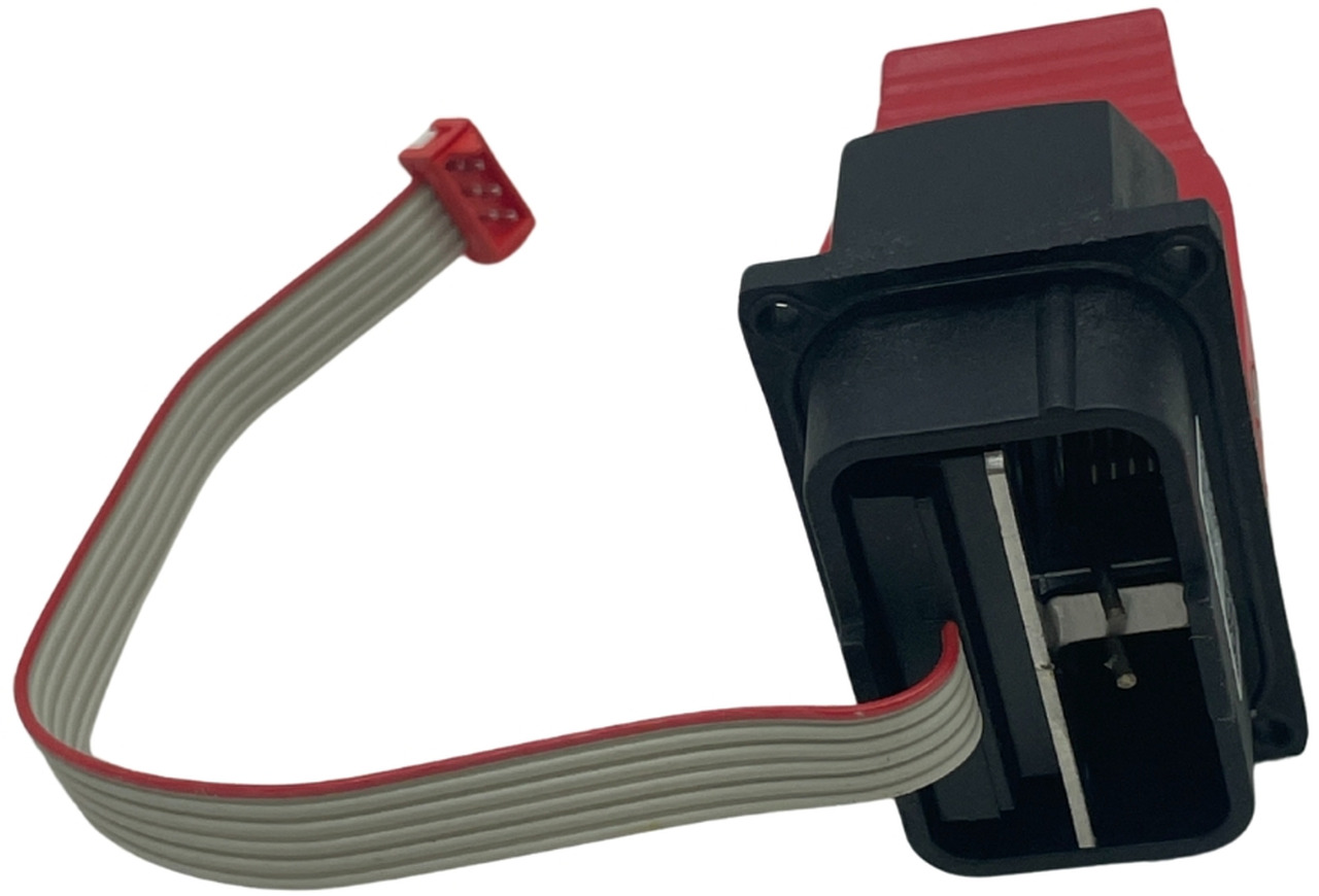 Red linear lever HBC Linus JLP00150 - Electrical system for Loader crane: picture 4 Red linear lever HBC Linus JLP00150 - Electrical system for Loader crane: picture 4