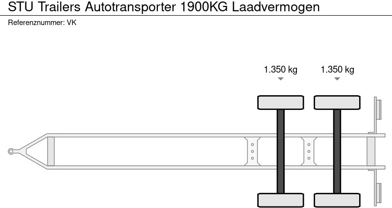 STU Trailers Autotransporter 1900KG Laadvermogen - Autotransporter trailer: picture 5 STU Trailers Autotransporter 1900KG Laadvermogen - Autotransporter trailer: picture 5