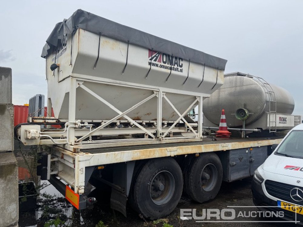 1988 JUMBO TV280C Tri-axle Split Spreader Trailer, Watertank, Hatz 1D41C engine, Conveyorbelt (Dutch Export Docs. Available) - Isothermal trailer: picture 3 1988 JUMBO TV280C Tri-axle Split Spreader Trailer, Watertank, Hatz 1D41C engine, Conveyorbelt (Dutch Export Docs. Available) - Isothermal trailer: picture 3