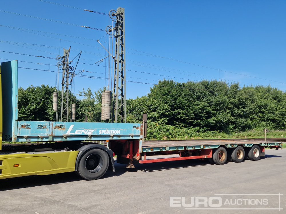 1995 Kempf SPT 48/3 3 Axle Trailer, Rear Axle Steering (German Reg. Docs. Available) - Low loader semi-trailer: picture 1 1995 Kempf SPT 48/3 3 Axle Trailer, Rear Axle Steering (German Reg. Docs. Available) - Low loader semi-trailer: picture 1