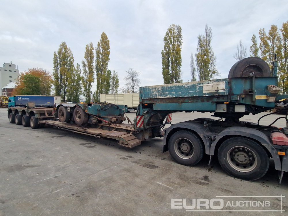 2002 Faymonville 4 Axle Low Loader Trailer, Twin Axle Extension (German Reg. Docs. Available) - Low loader semi-trailer: picture 5 2002 Faymonville 4 Axle Low Loader Trailer, Twin Axle Extension (German Reg. Docs. Available) - Low loader semi-trailer: picture 5