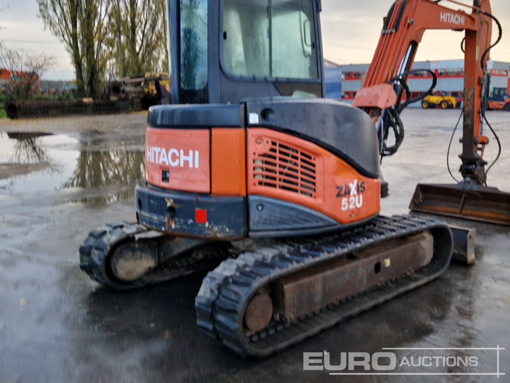 2010 Hitachi ZX52U-3 CLR - Mini excavator: picture 5 2010 Hitachi ZX52U-3 CLR - Mini excavator: picture 5