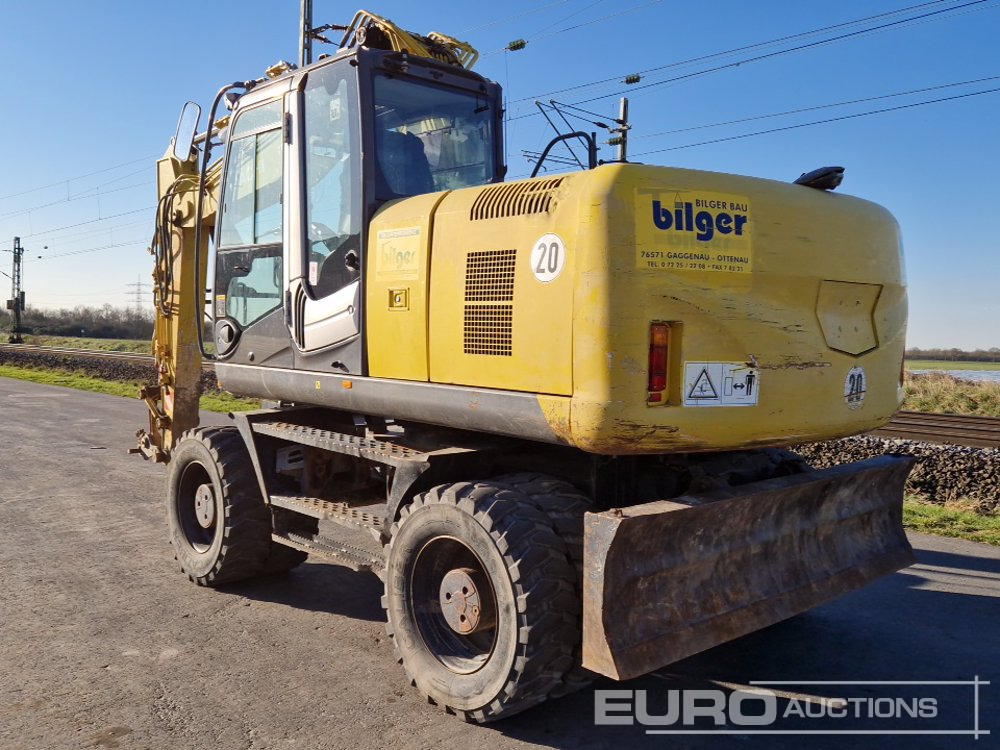 2011 Hitachi ZX170W-3 - Wheel excavator: picture 3 2011 Hitachi ZX170W-3 - Wheel excavator: picture 3
