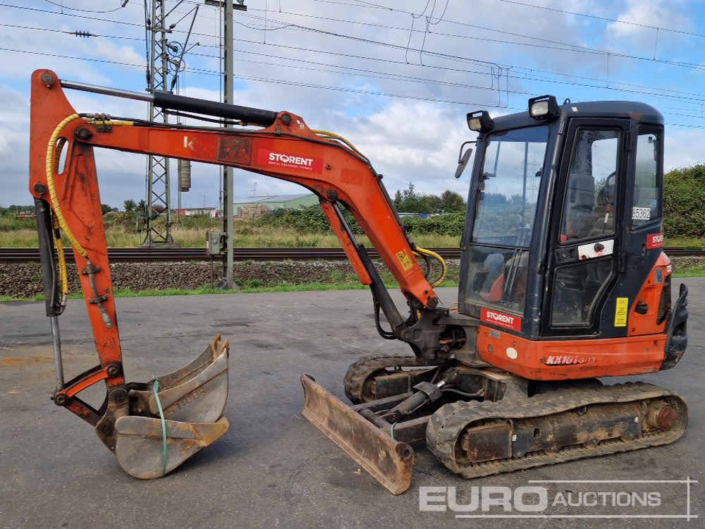 2012 Kubota KX101-3A3 - Mini excavator: picture 1 2012 Kubota KX101-3A3 - Mini excavator: picture 1