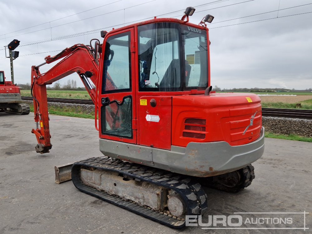 2012 Volvo EC55C - Mini excavator: picture 3 2012 Volvo EC55C - Mini excavator: picture 3