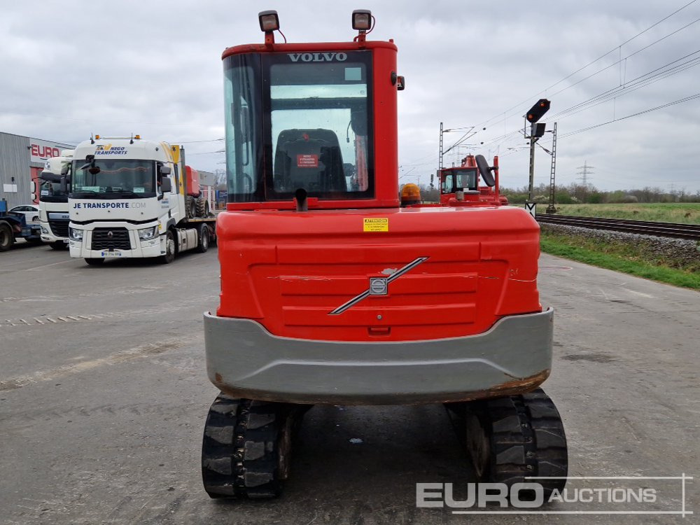 2012 Volvo EC55C - Mini excavator: picture 4 2012 Volvo EC55C - Mini excavator: picture 4