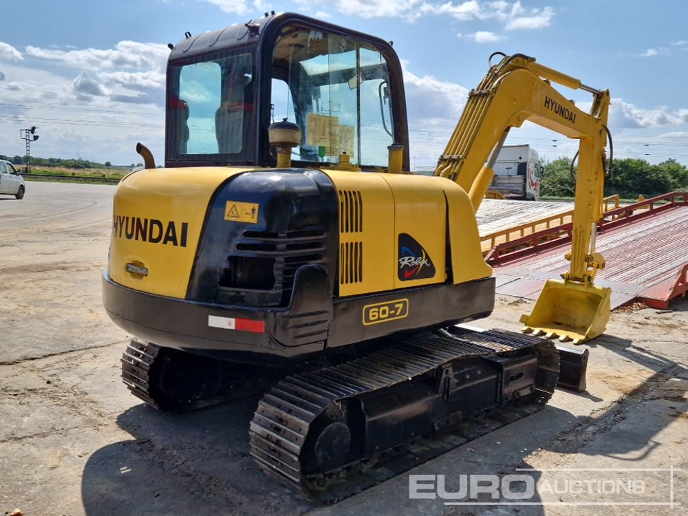 2013 Hyundai R60-7 - Mini excavator: picture 5 2013 Hyundai R60-7 - Mini excavator: picture 5