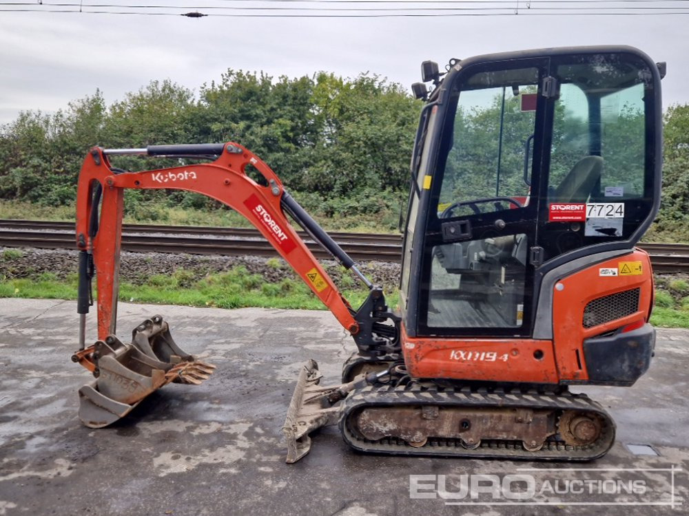2013 Kubota KX019-4 - Mini excavator: picture 2 2013 Kubota KX019-4 - Mini excavator: picture 2