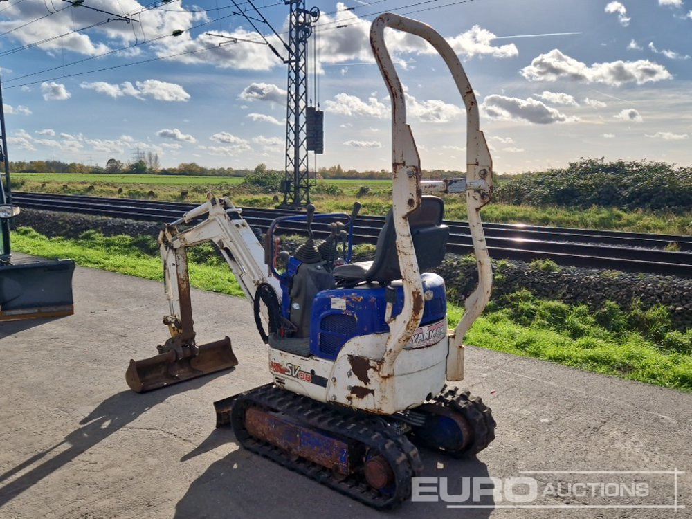 2014 Yanmar SV08-1A (S) - Mini excavator: picture 3 2014 Yanmar SV08-1A (S) - Mini excavator: picture 3