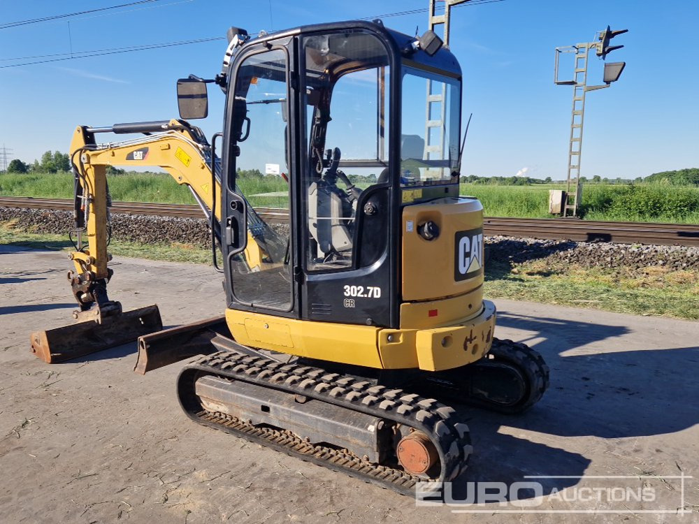 2015 CAT 302.7DCR - Mini excavator: picture 3 2015 CAT 302.7DCR - Mini excavator: picture 3