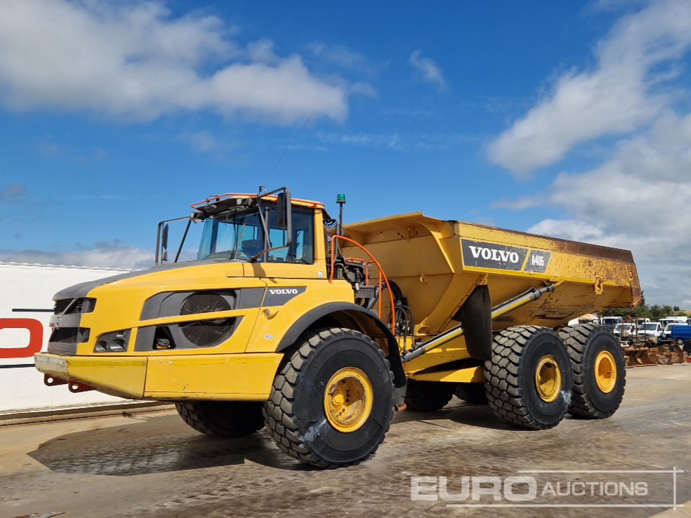 2016 Volvo A40G - Articulated dumper: picture 1 2016 Volvo A40G - Articulated dumper: picture 1