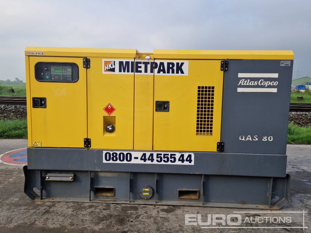 2017 Atlas Copco QAS80 ST3 - Generator set: picture 2 2017 Atlas Copco QAS80 ST3 - Generator set: picture 2