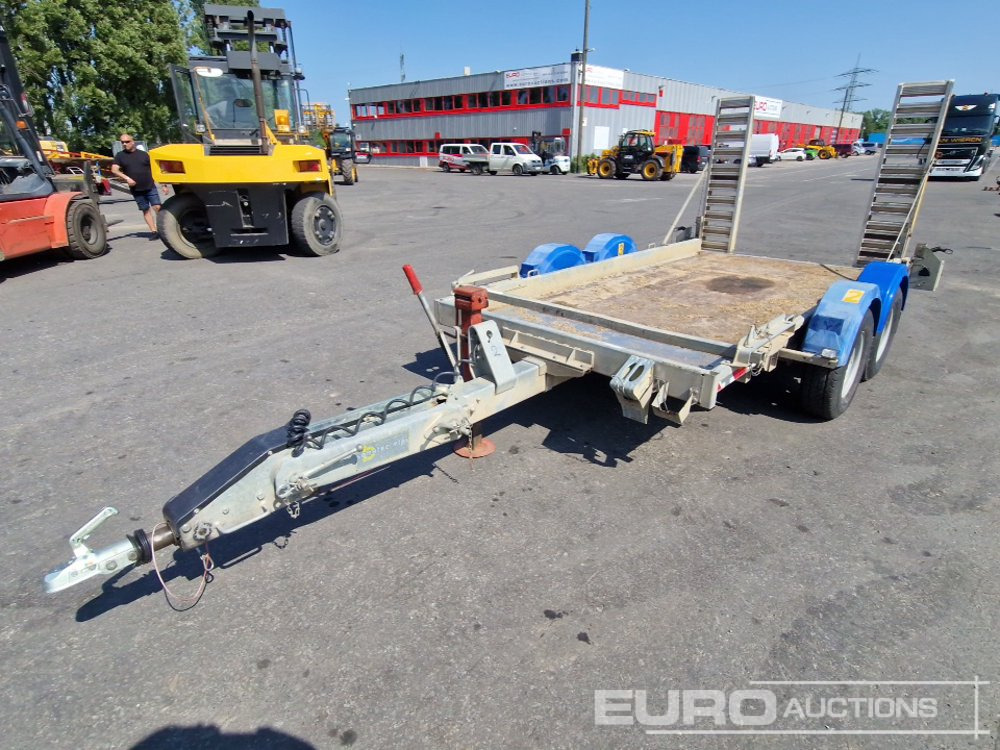 2017 Hubiere TPG3502 Twin Axle Trailer with Loading Ramps - Plant trailer: picture 1 2017 Hubiere TPG3502 Twin Axle Trailer with Loading Ramps - Plant trailer: picture 1