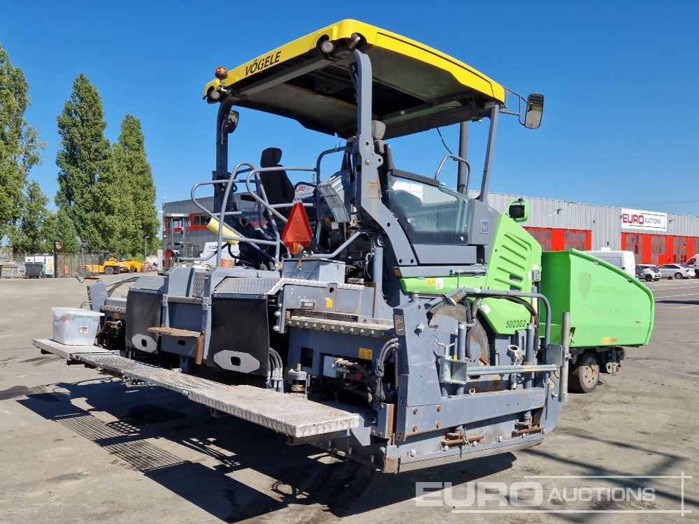 2017 Vögele 1183/SUPER 1603-3I Wheeled Asphalt Paver, Vogële AB 500-3 Screed (Levelling Equipment in Office) - Asphalt paver: picture 5 2017 Vögele 1183/SUPER 1603-3I Wheeled Asphalt Paver, Vogële AB 500-3 Screed (Levelling Equipment in Office) - Asphalt paver: picture 5