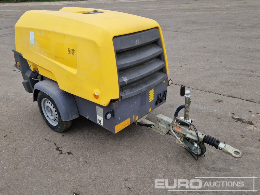 2018 Atlas Copco XAS68 130CFM - Air compressor: picture 4 2018 Atlas Copco XAS68 130CFM - Air compressor: picture 4