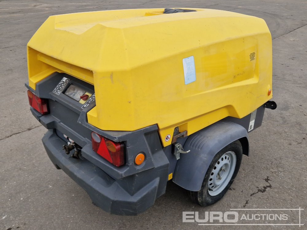 2018 Atlas Copco XAS68 130CFM - Air compressor: picture 3 2018 Atlas Copco XAS68 130CFM - Air compressor: picture 3