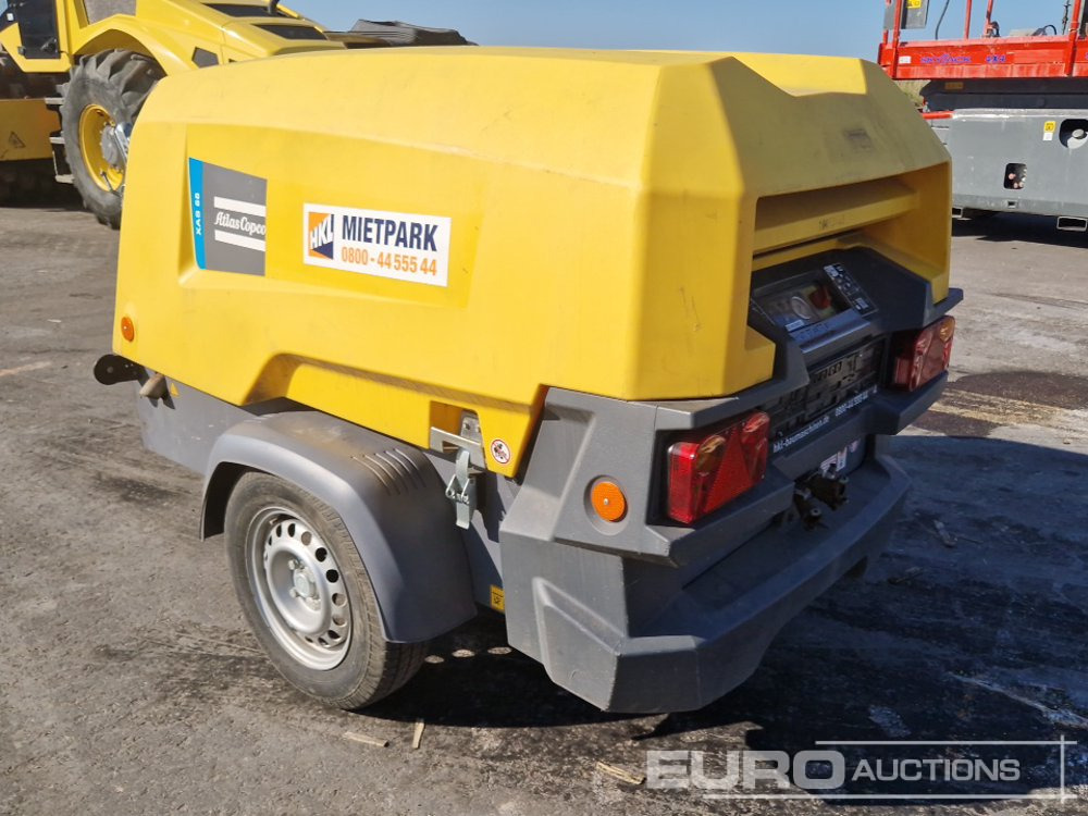 2018 Atlas Copco XAS88 180CFM - Air compressor: picture 2 2018 Atlas Copco XAS88 180CFM - Air compressor: picture 2