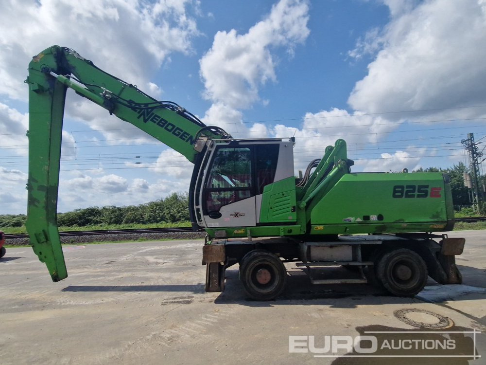 2018 Sennebogen 825E - Wheel excavator: picture 3 2018 Sennebogen 825E - Wheel excavator: picture 3