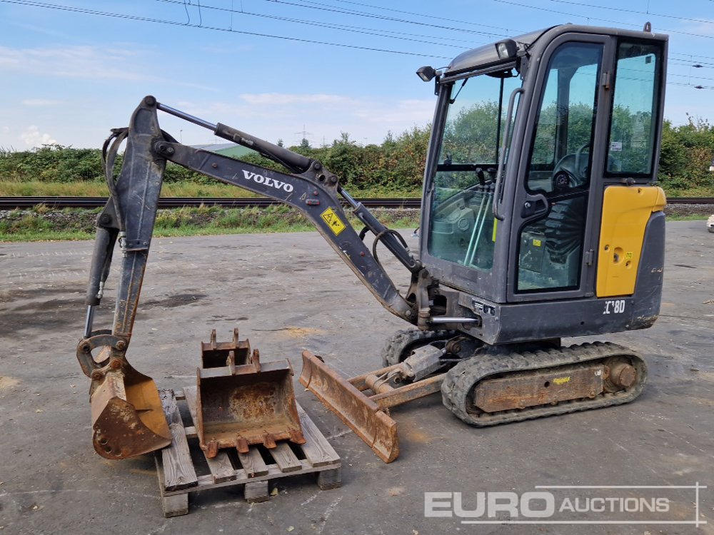 2018 Volvo EC18D - Mini excavator: picture 1 2018 Volvo EC18D - Mini excavator: picture 1