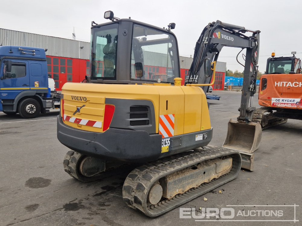 2018 Volvo EC55C - Mini excavator: picture 5 2018 Volvo EC55C - Mini excavator: picture 5