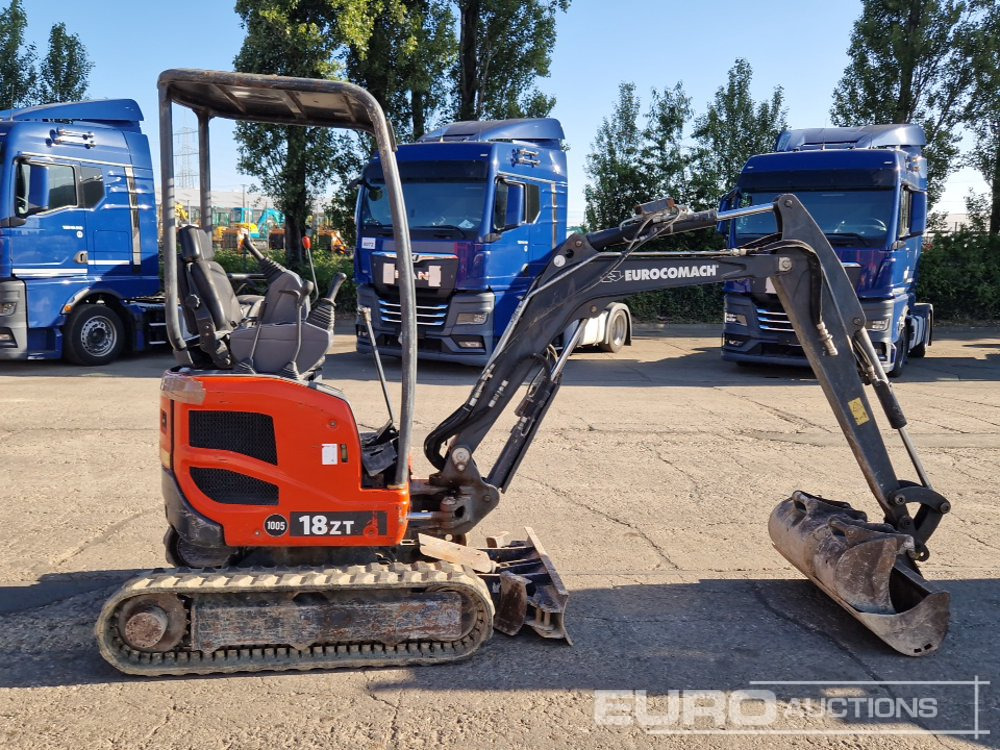 2019 Eurocomach 18ZT - Mini excavator: picture 5 2019 Eurocomach 18ZT - Mini excavator: picture 5