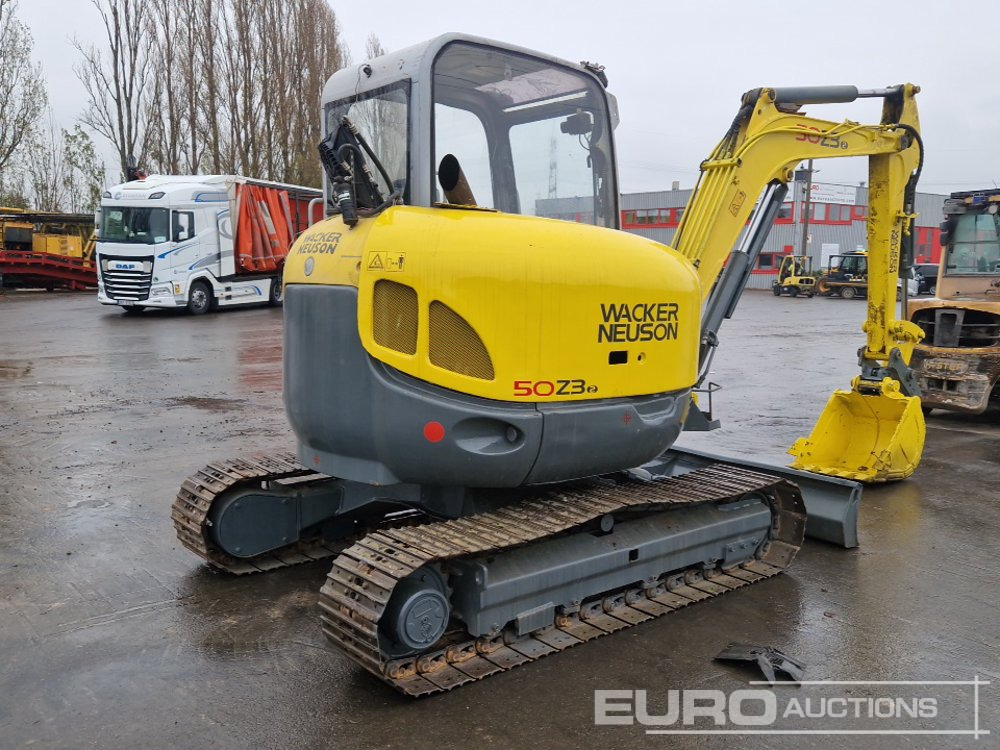 2019 Wacker Neuson 50Z3 - Mini excavator: picture 5 2019 Wacker Neuson 50Z3 - Mini excavator: picture 5