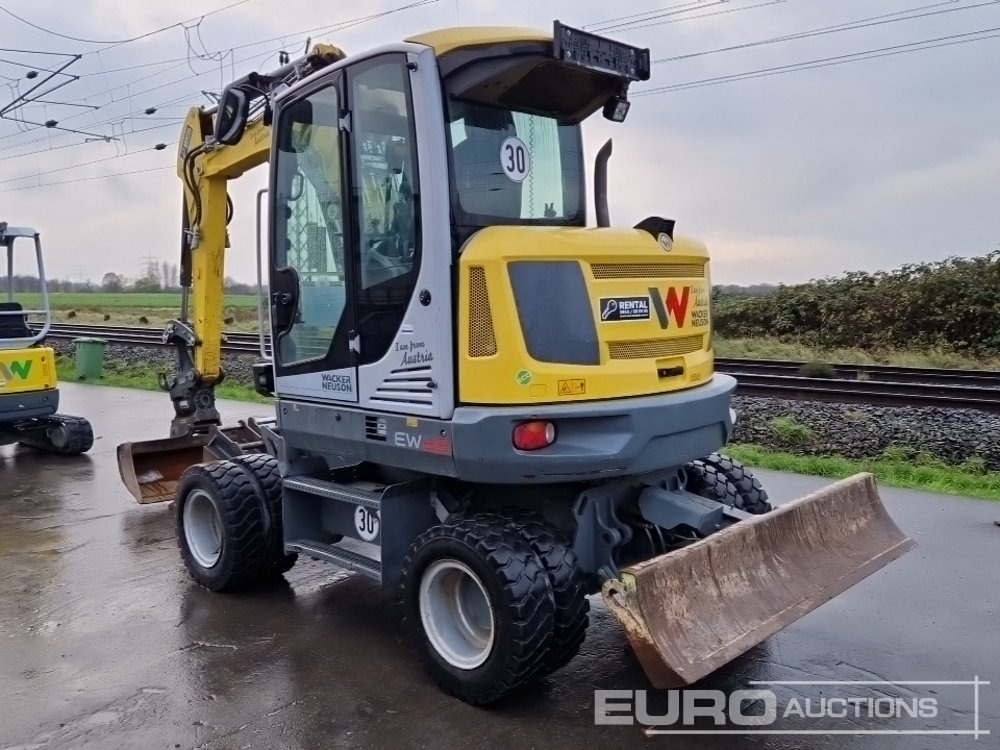2019 Wacker Neuson EW65 - Wheel excavator: picture 3 2019 Wacker Neuson EW65 - Wheel excavator: picture 3
