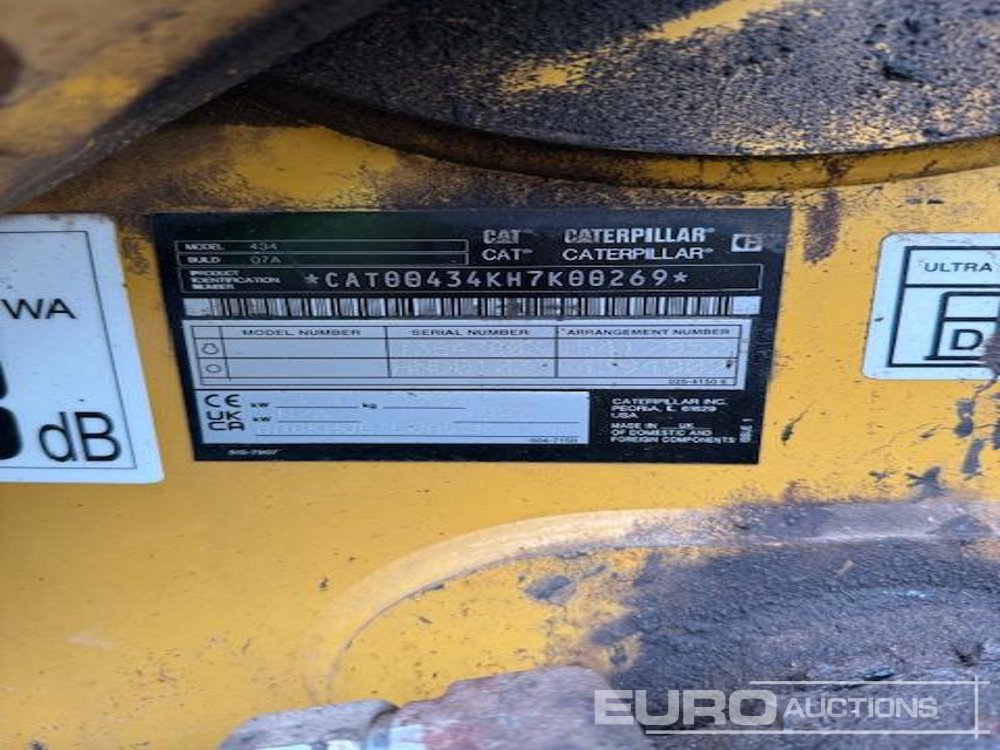 2022 CAT 434 - Backhoe loader: picture 5 2022 CAT 434 - Backhoe loader: picture 5