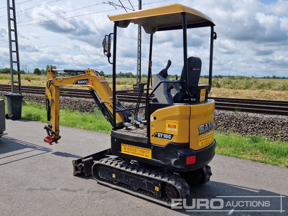 2022 Sany SY16C - Mini excavator: picture 3 2022 Sany SY16C - Mini excavator: picture 3