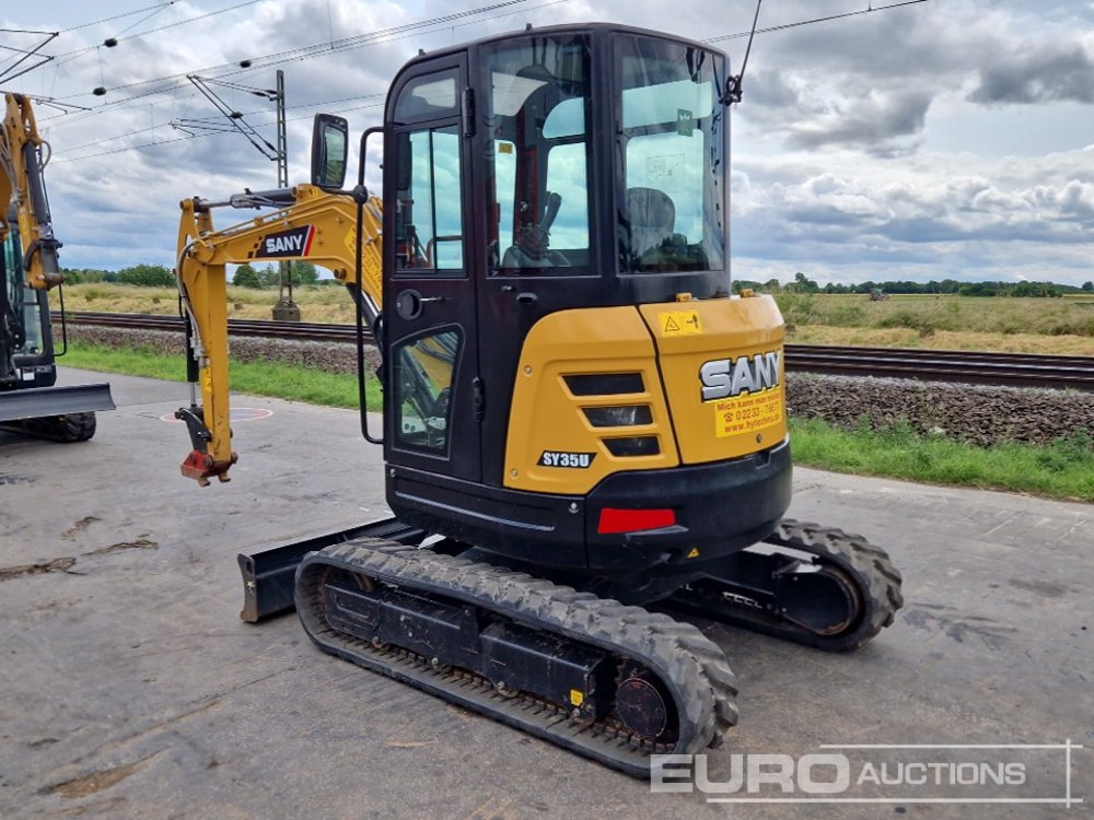 2022 Sany SY35U - Mini excavator: picture 3 2022 Sany SY35U - Mini excavator: picture 3