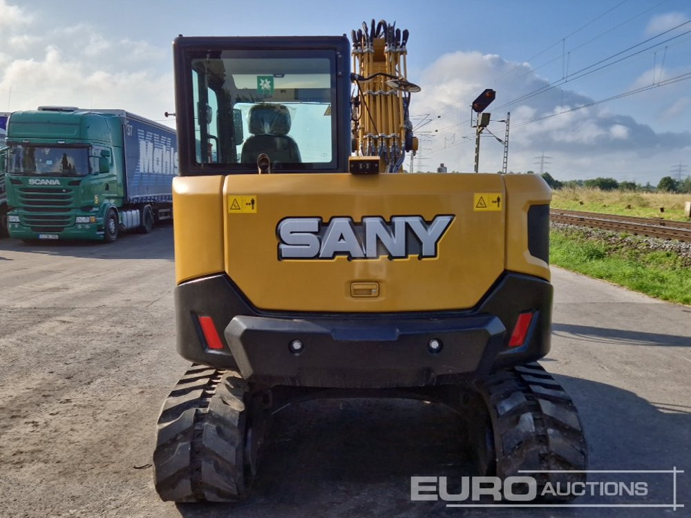2023 Sany SY80U - Mini excavator: picture 4 2023 Sany SY80U - Mini excavator: picture 4